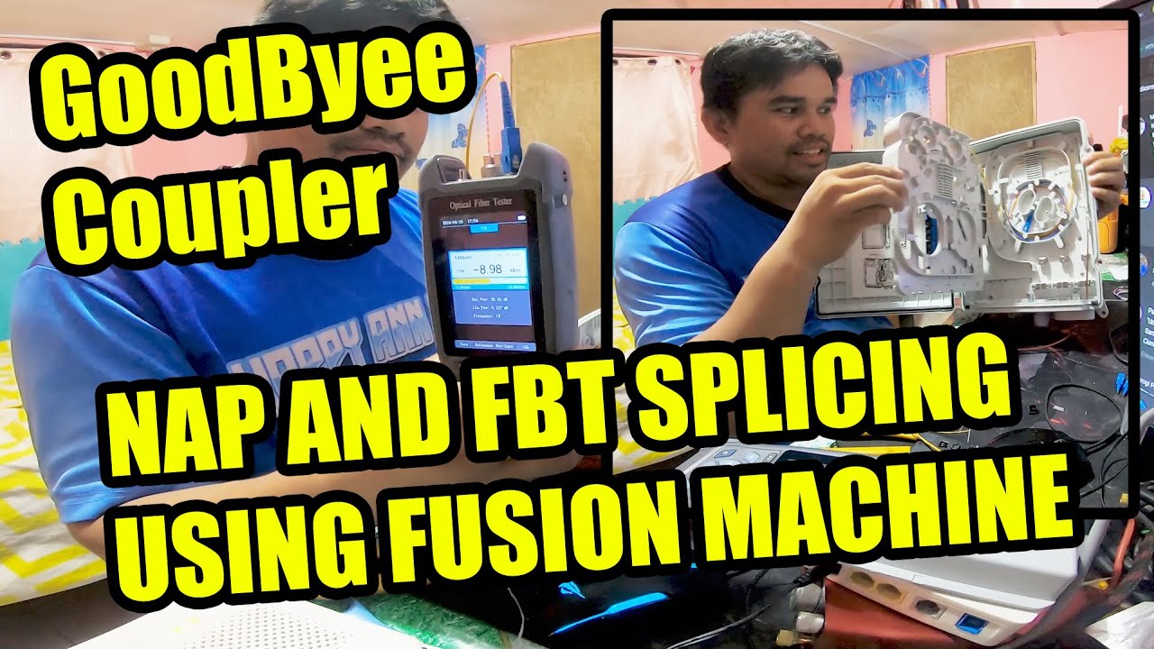 FBT AND NAP ACTIVATION | SPLICING USING FUSION MACHINE | FTTH Step by Step Tutorials