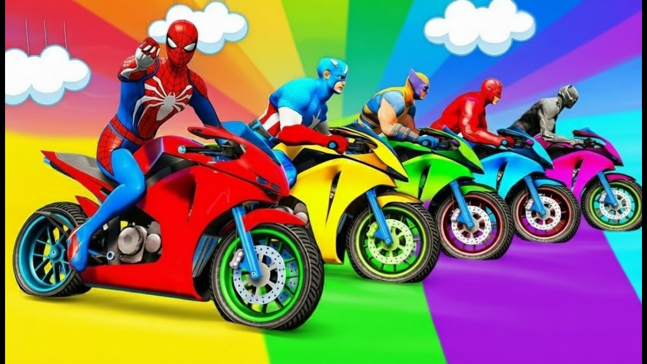 الرجل العنكبوت انقاذ باتمان Spider-Man Rescue batman vs iron man vs hulk funny Game GTA 5 superhero