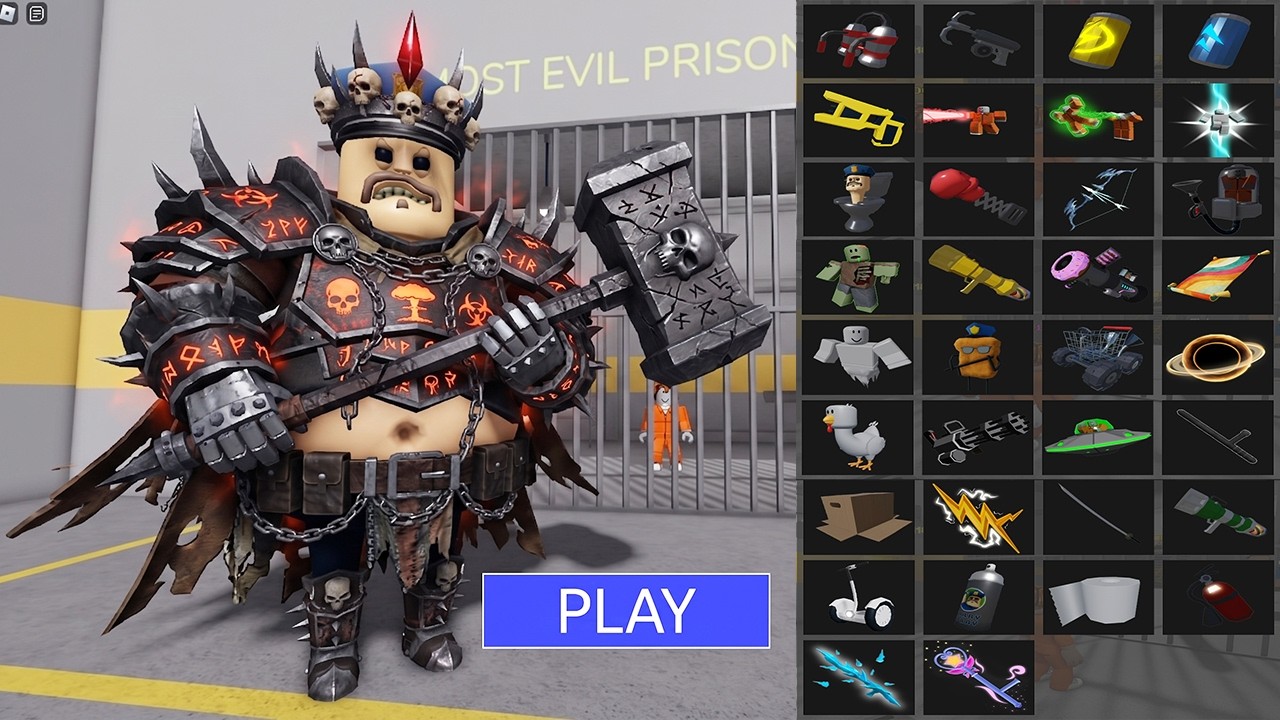 All Items Unlocked BARRY'S PRISON RUN OBBY HARD MODE - Roblox New Update All Morphs Full Gameplay