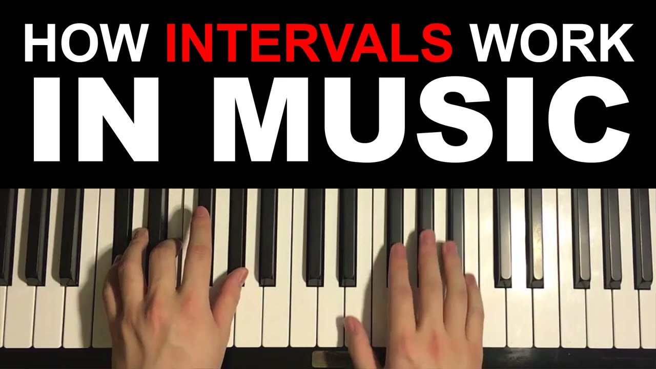 How Intervals Work - Music Theory Explained with a Piano