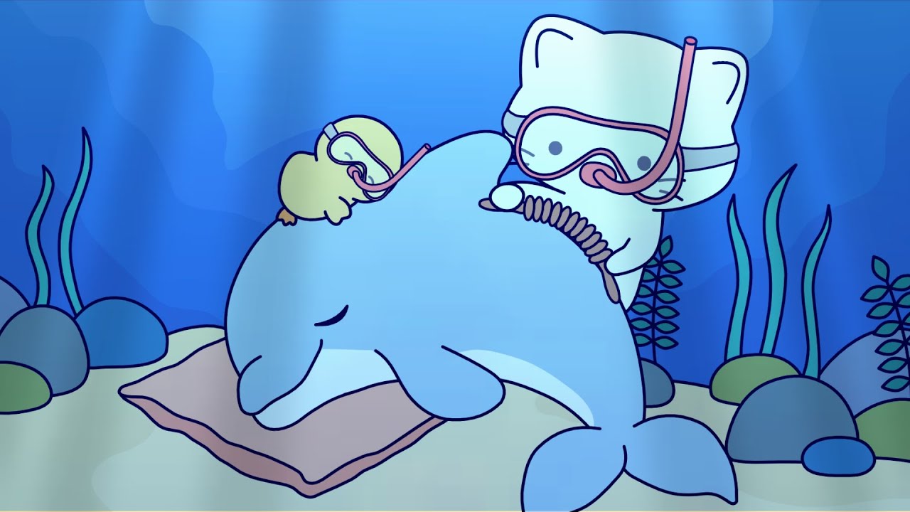 underwater spa | ASMR animation