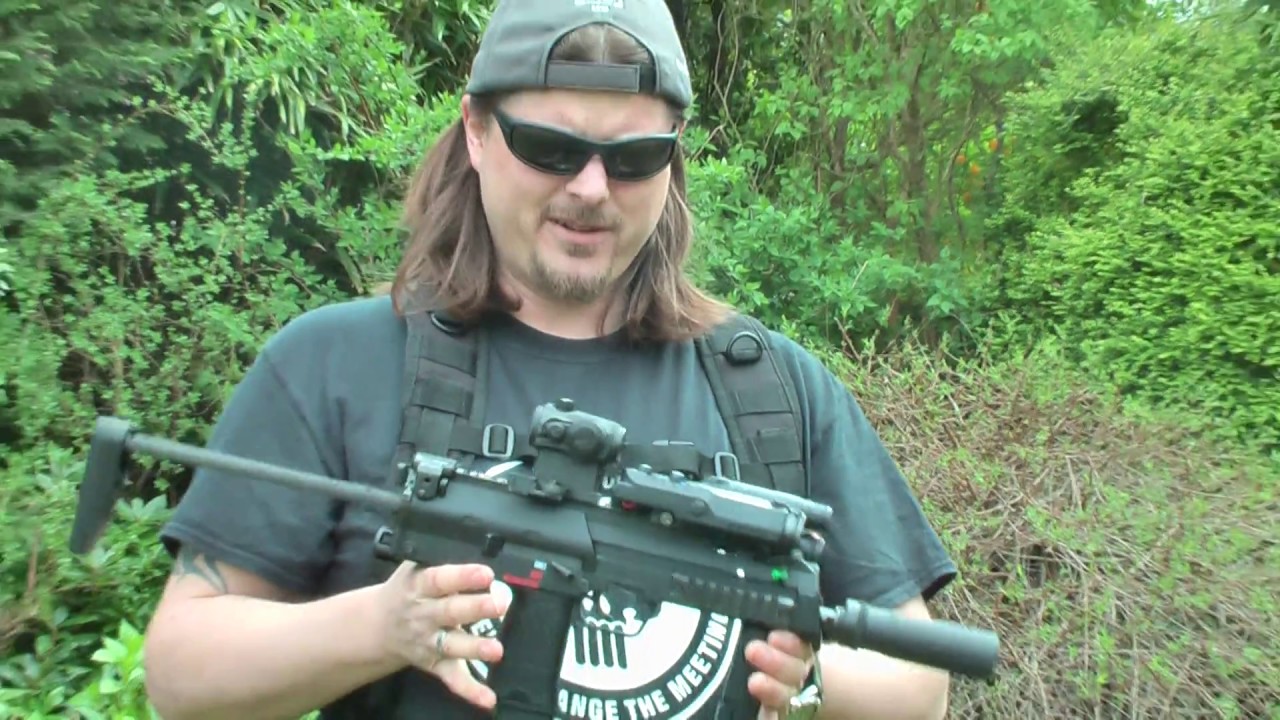 Tokyo Marui MP7A1 AEG with Laylax Nineball Battery Conversion Kit