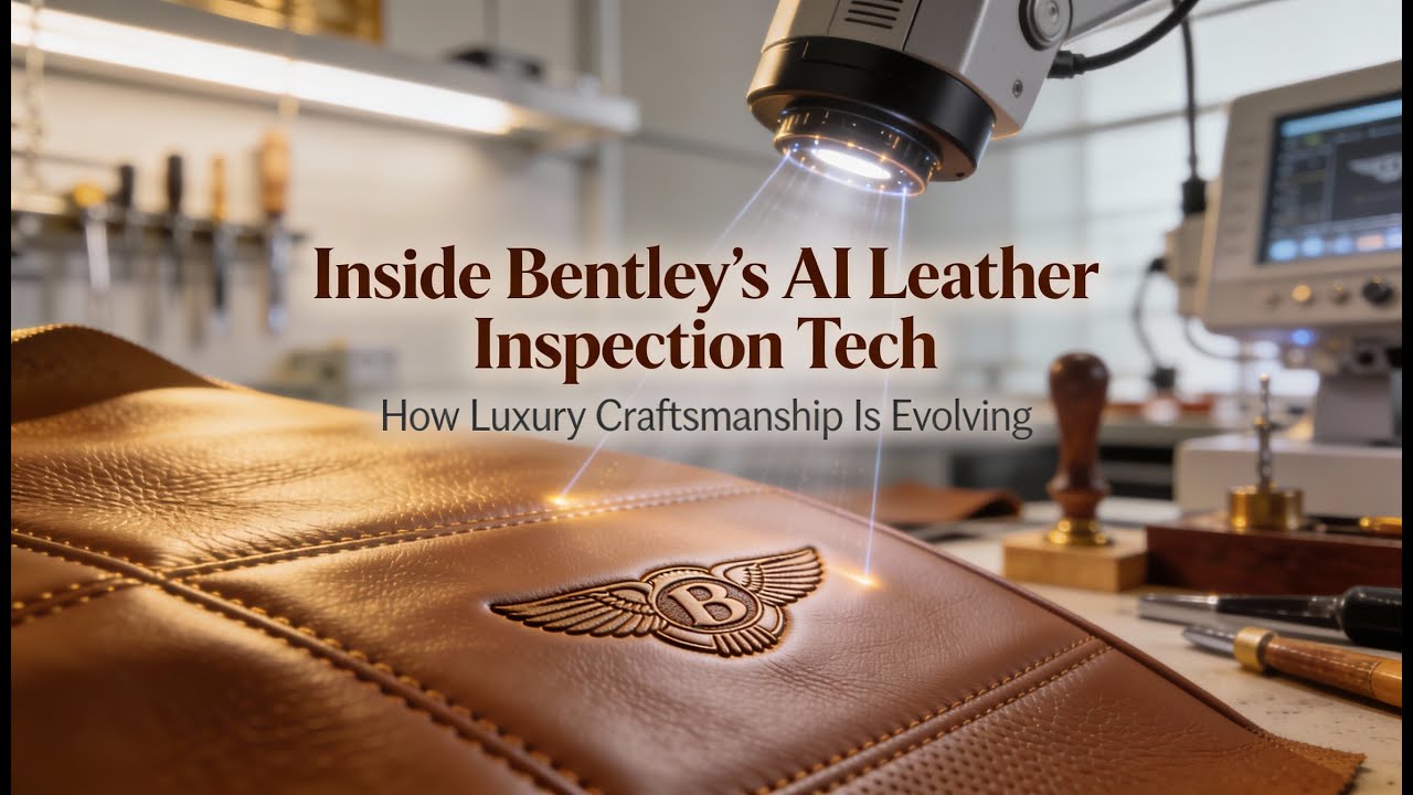 Inside Bentley’s AI Leather Inspection Tech — How Luxury Craftsmanship Is Evolving | The Elite code
