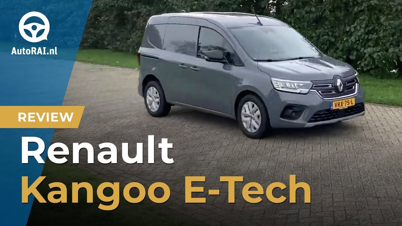 Renault Kangoo E-Tech (2023) - De meest praktische bedrijfsauto? - AutoRAI TV