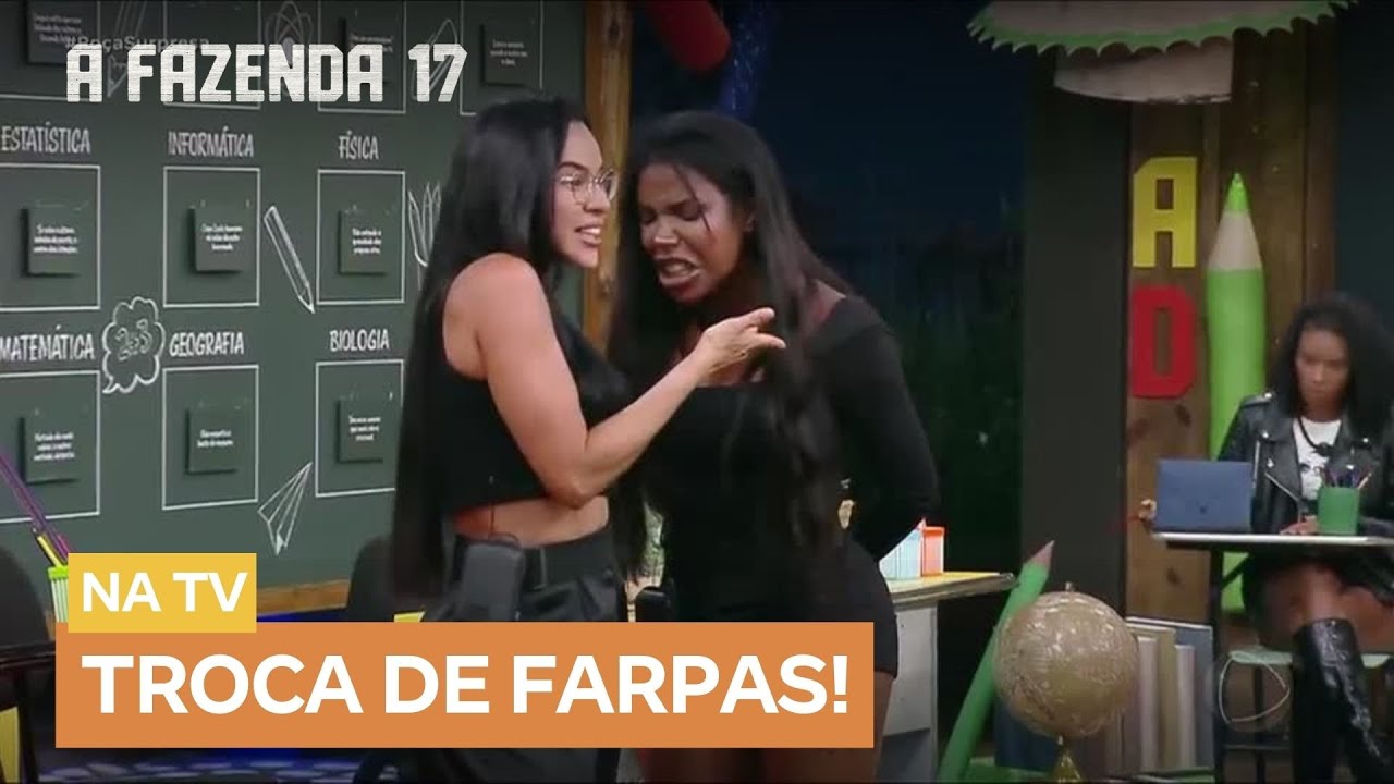 Carol critica Créo e discute com Tàmires na Escola Rural | A Fazenda 17