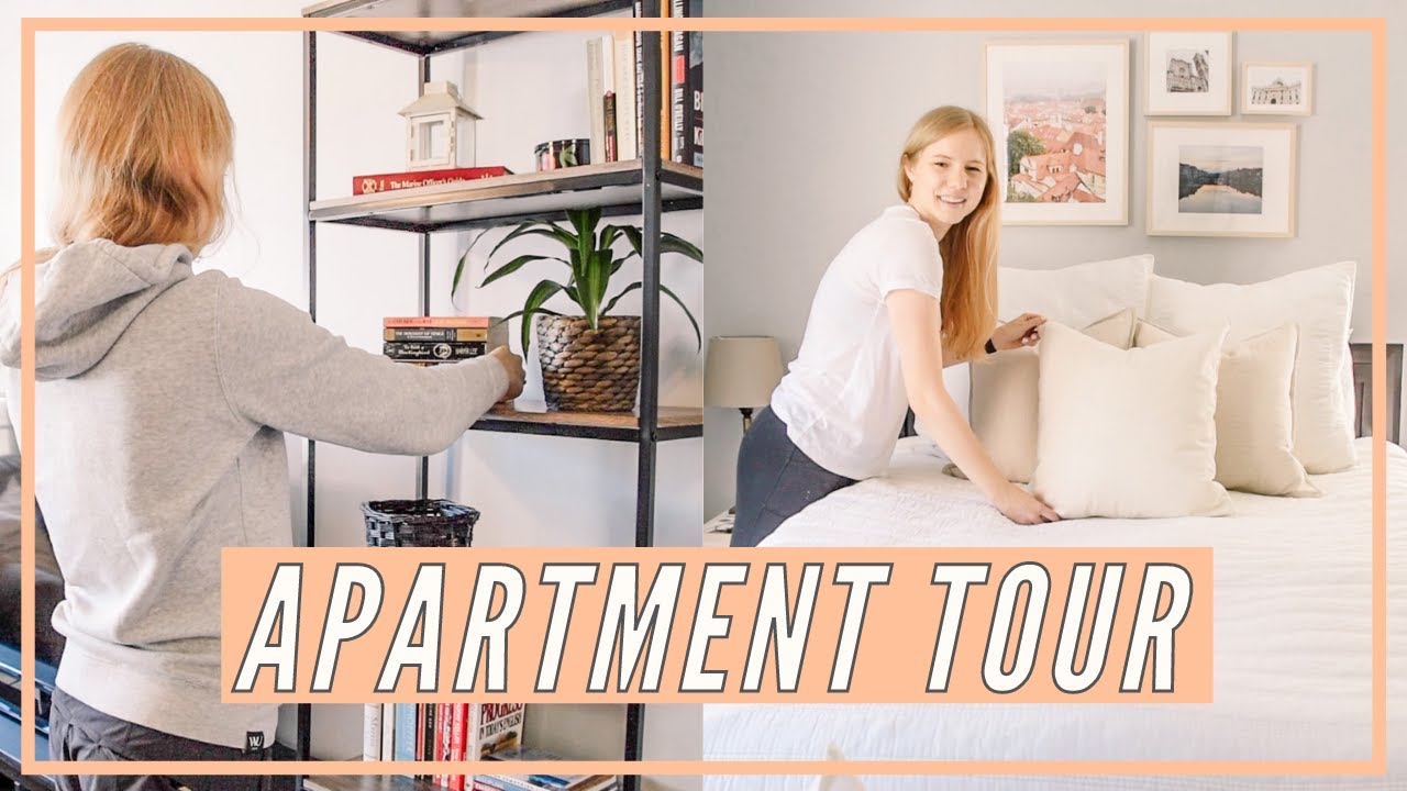 APARTMENT TOUR 2020 | off base military housing tour in quantico + military apartment tour