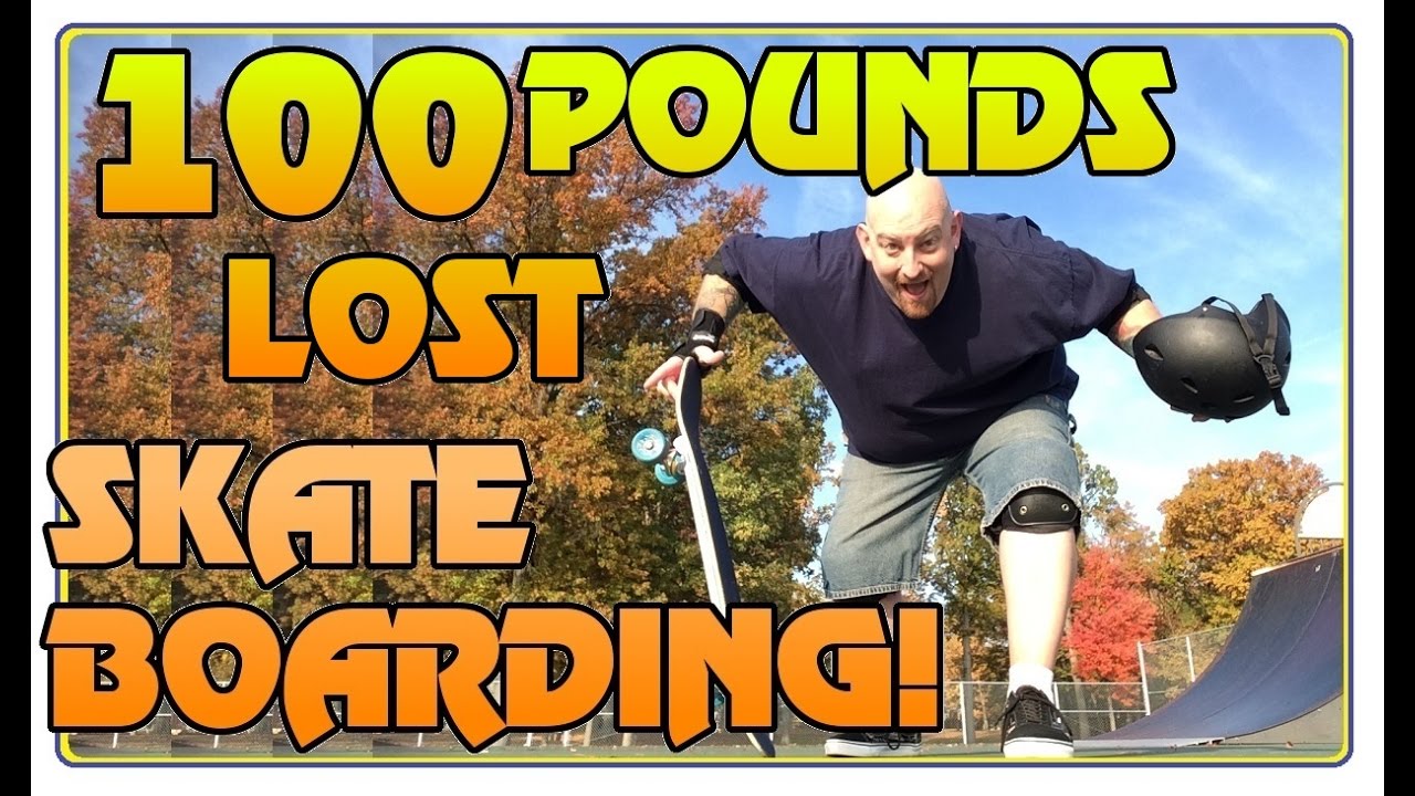 I LOST 100 POUNDS SKATEBOARDING ! Skate R Diet Weight Loss Vlog Update with Skatemaster Nate