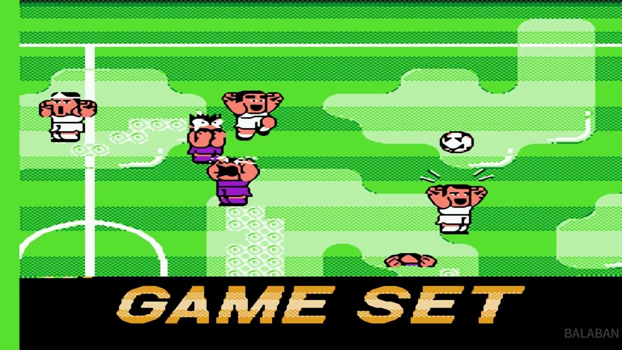 Goal 3  | Kunio-kun no Nekketsu Soccer League | Nes [4K60]
