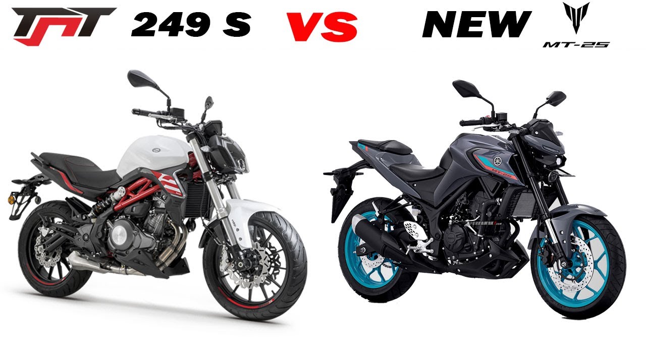 КАКОЙ ТЕБЕ НРАВИТСЯ ??? | Сравнение Benelli TNT 249 S и Yamaha New MT-25