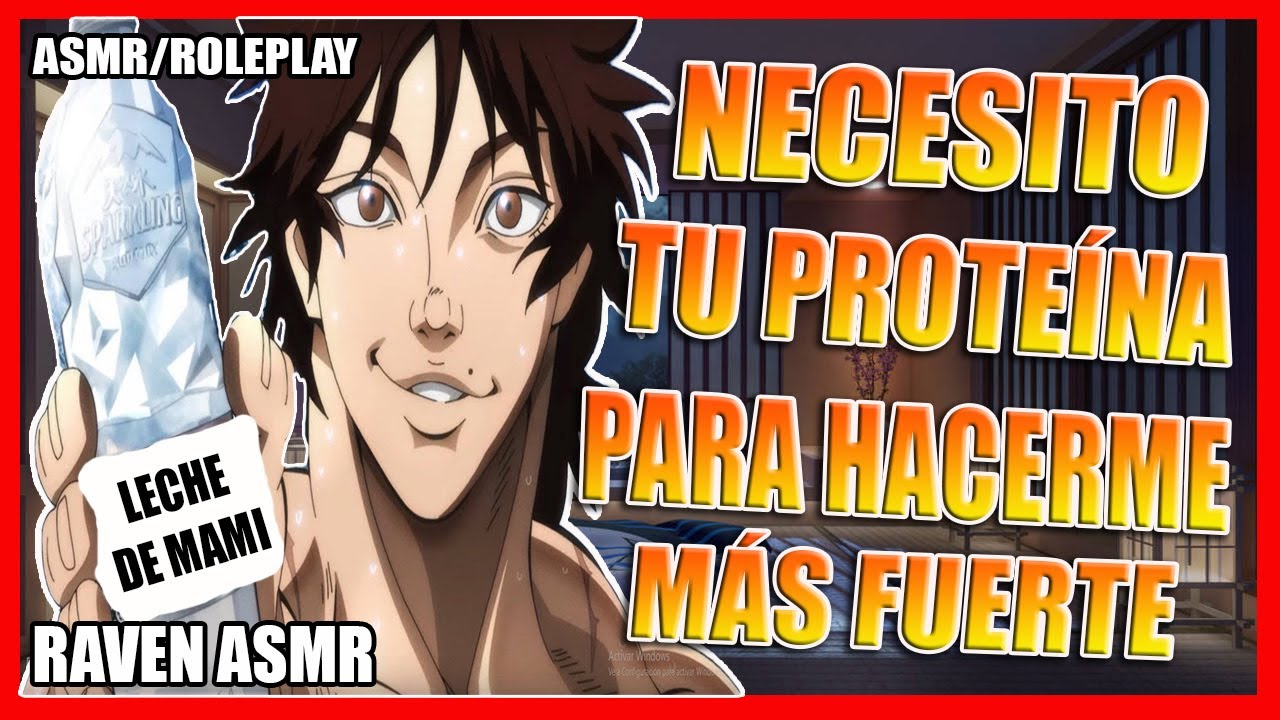 BAKI HANMA QUIERE PROBAR TU L3CH3 MATERNA 😍😍❤ | ASMR ROLEPLAY | #asmr #roleplay