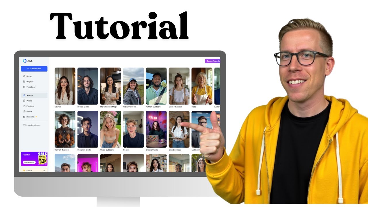 Jogg AI Tutorial - How to Create AI Videos in Minutes