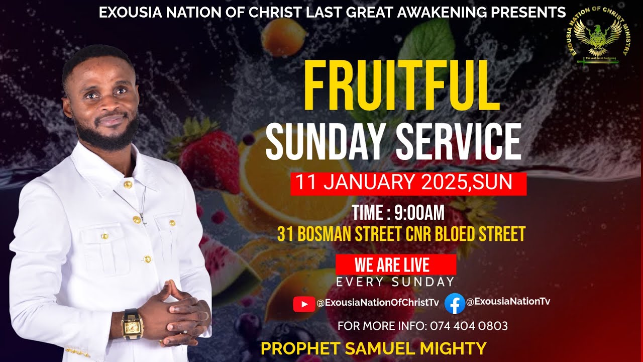FRUITFUL SERVICE || PROHET SAMUEL MIGHTY