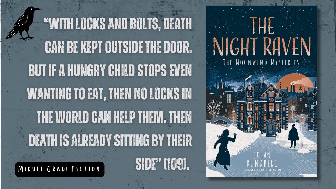 Book Review for The Night Raven by Johan Rundberg Book 1 (Middle Grade Fiction)