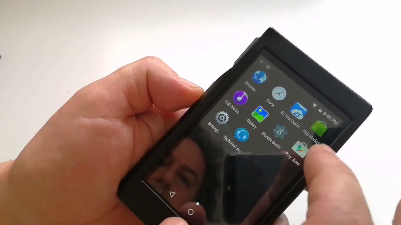 FiiO X5 3rd generation Android audio player unboxing