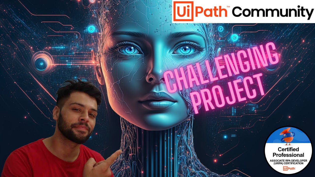 Давайте выполним этот сложный проект! | UiPath | Веб-автоматизация | UiAutomation