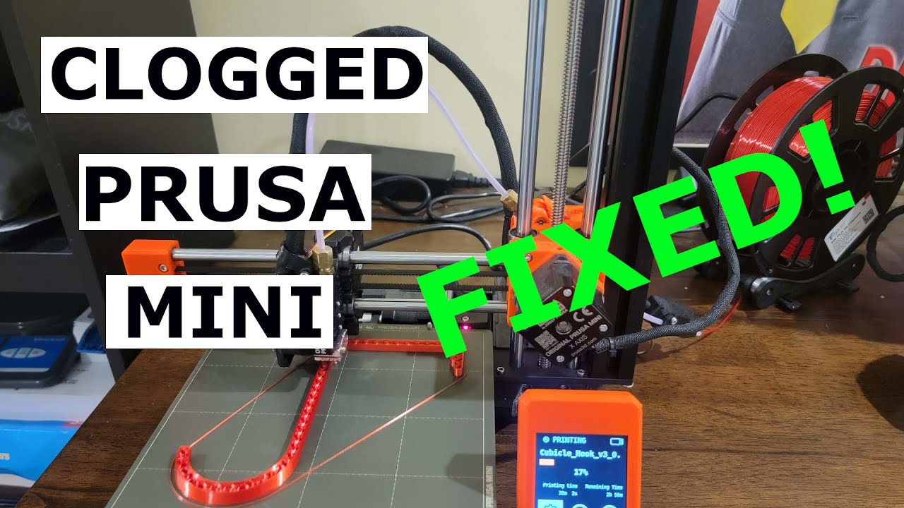 Prusa Mini Clogging - FIXED!