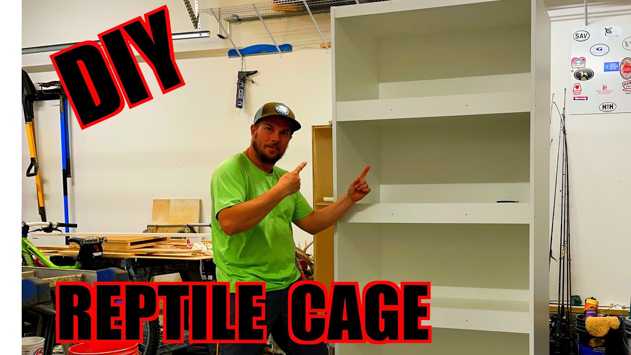 How to Build a Melamine Bearded Dragon Cage Part 1