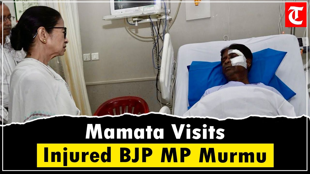 Mamata Banerjee Meets Injured BJP MP Khagen Murmu After Alleged Attack in West Bengal