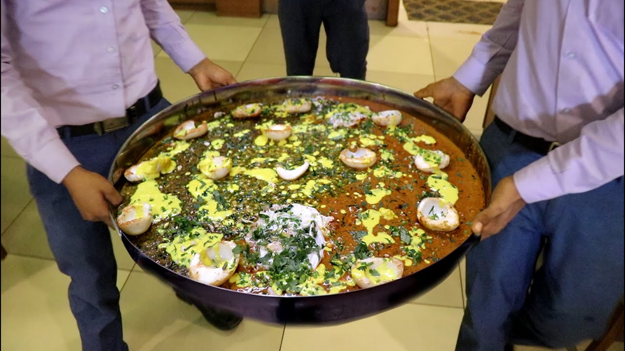 India's Egg Thali 😋 BIGGEST EGG BAHUBALI dish with 45 Eggs !!! 🇮🇳 Egg Street Food India