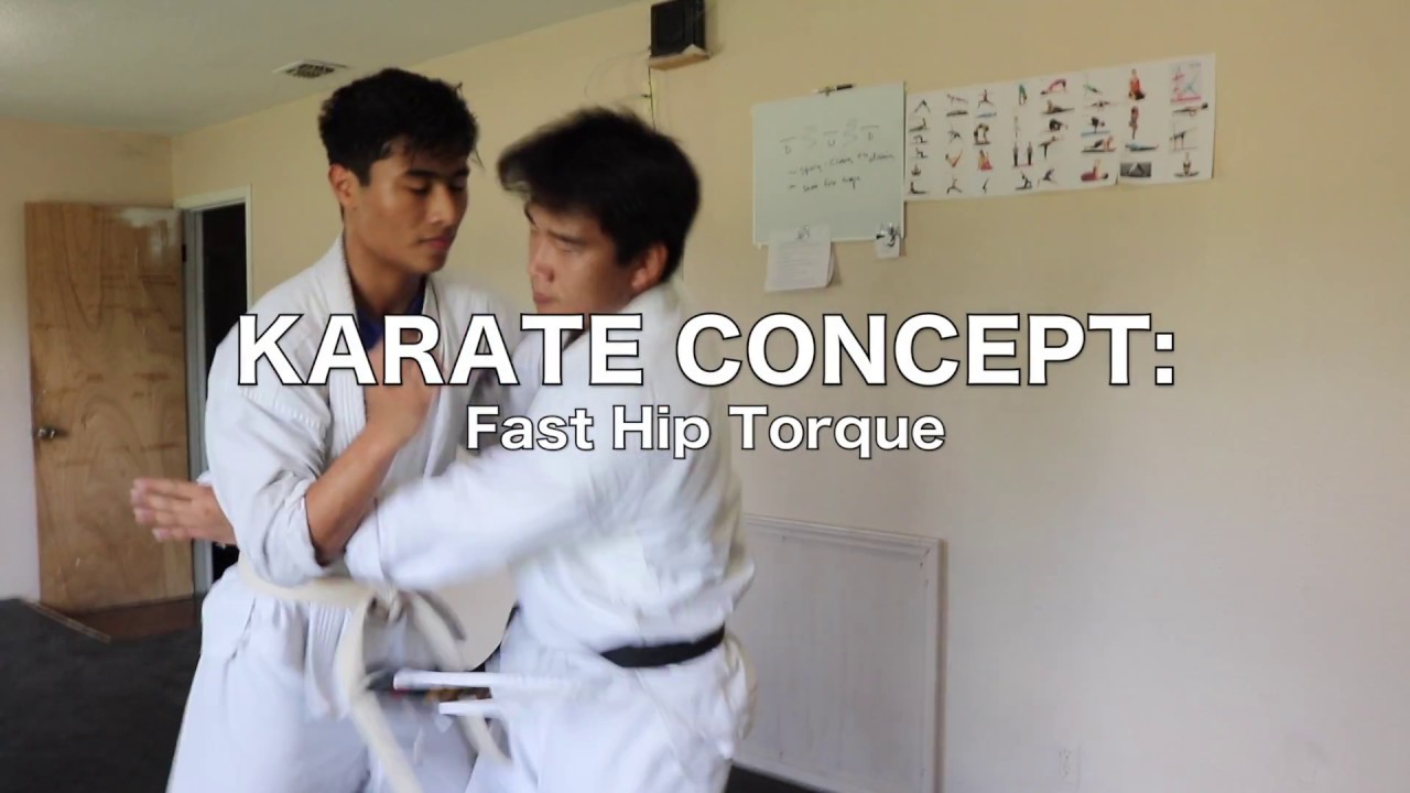 Karate Drills: Faster Hip Power