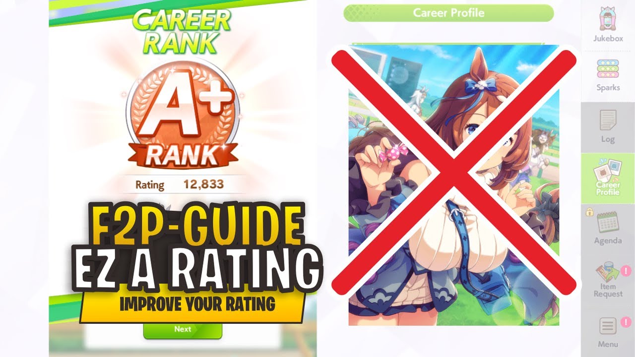 HOW TO GET HIGH SCORE AS F2P! UMA MUSUME GUIDE