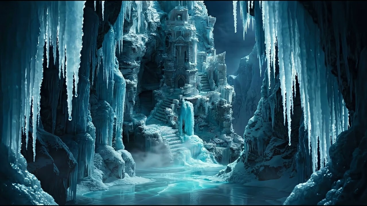 Frozen Sanctuary — 5 Hours of Warm Deep Ambient | Icy Ruins & Silent Refuge