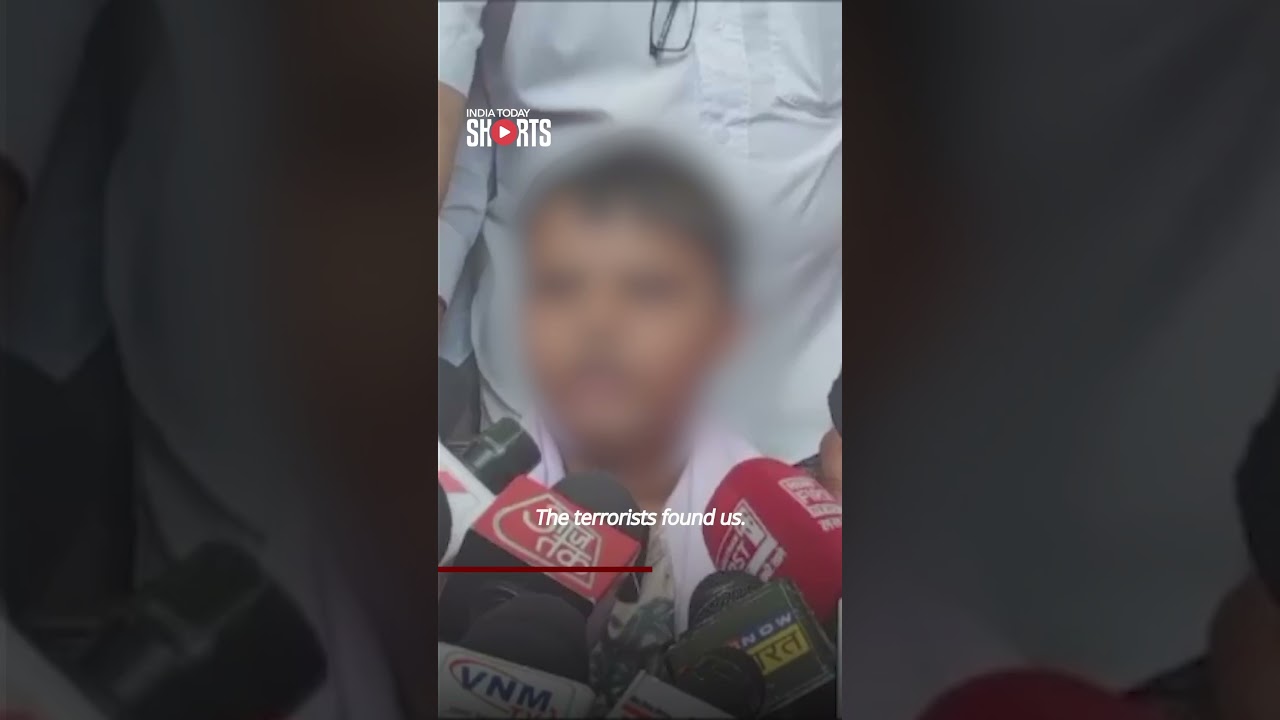 &ldquo;They Shot Hindu Men&rdquo; &mdash; Child Recounts Pahalgam HorrorAttack