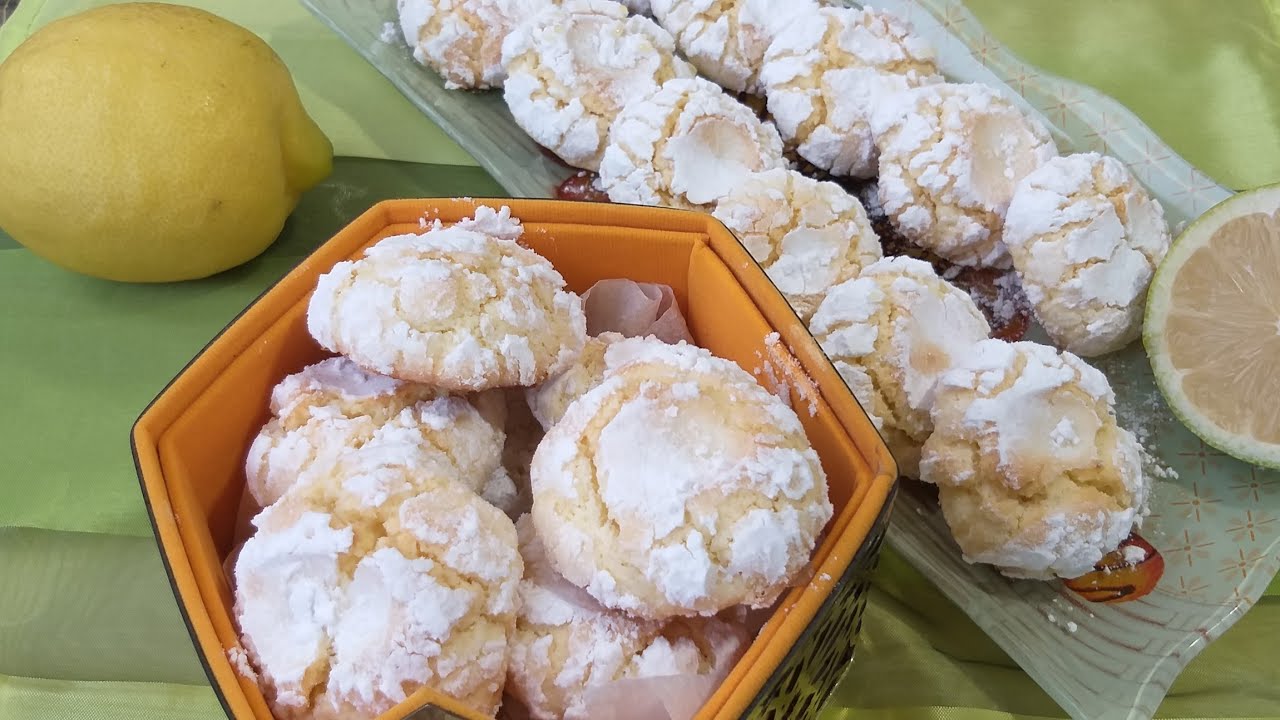 🍋galletas para los amantes del limón muy fácil de preparar y deliciosas con Karima
