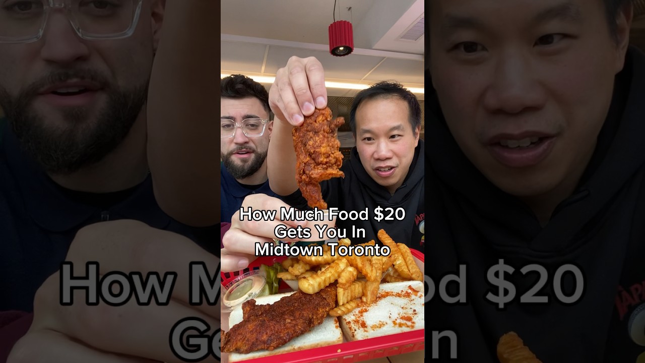 How Much Food You Get For $20 in Toronto With @DRHOBS  (Bougie Midtown Edition)🤣