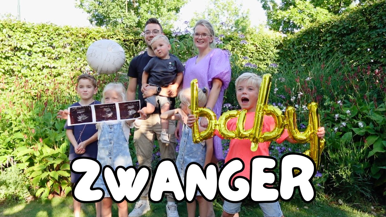 We krijgen een ZESDE kindje!🥹💛 | Onze baby aankondiging & reacties Vlog #127