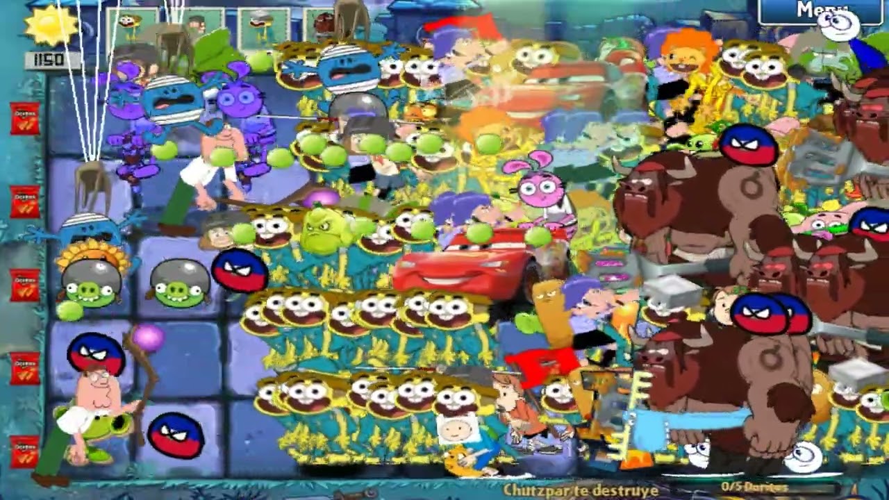 Plants Vs Zombies mod - Plantas vs Grillo Green V3 // Me Smash - Hack // 999999