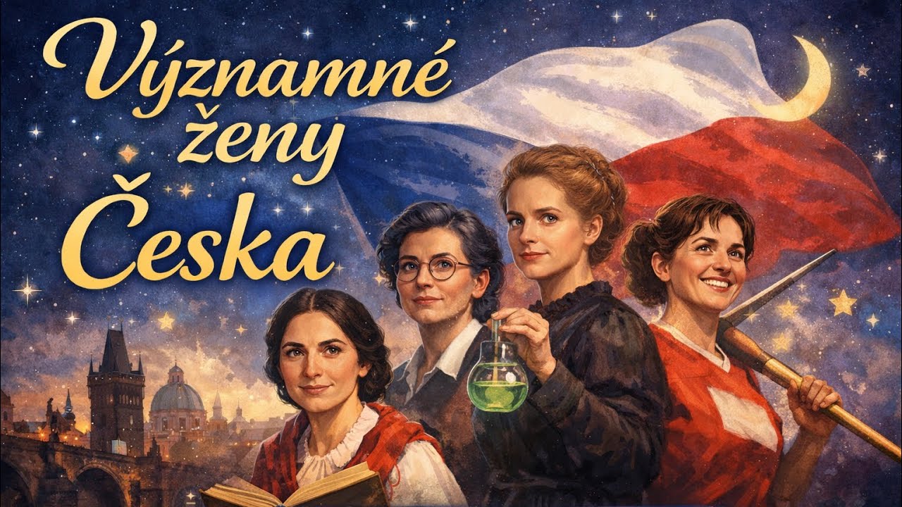 Významné ženy Česka – Příběhy na dobrou noc 🌙 | Inspirující historie