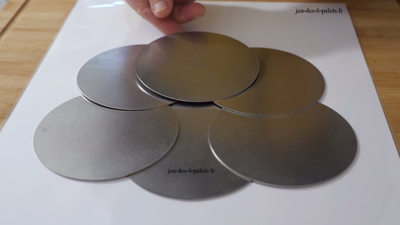 Technique pour gagner au jeu des 6 palets