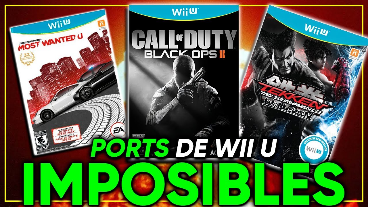 7 PORTS para WII U tan BUENOS que SUPERAN a otras CONSOLAS
