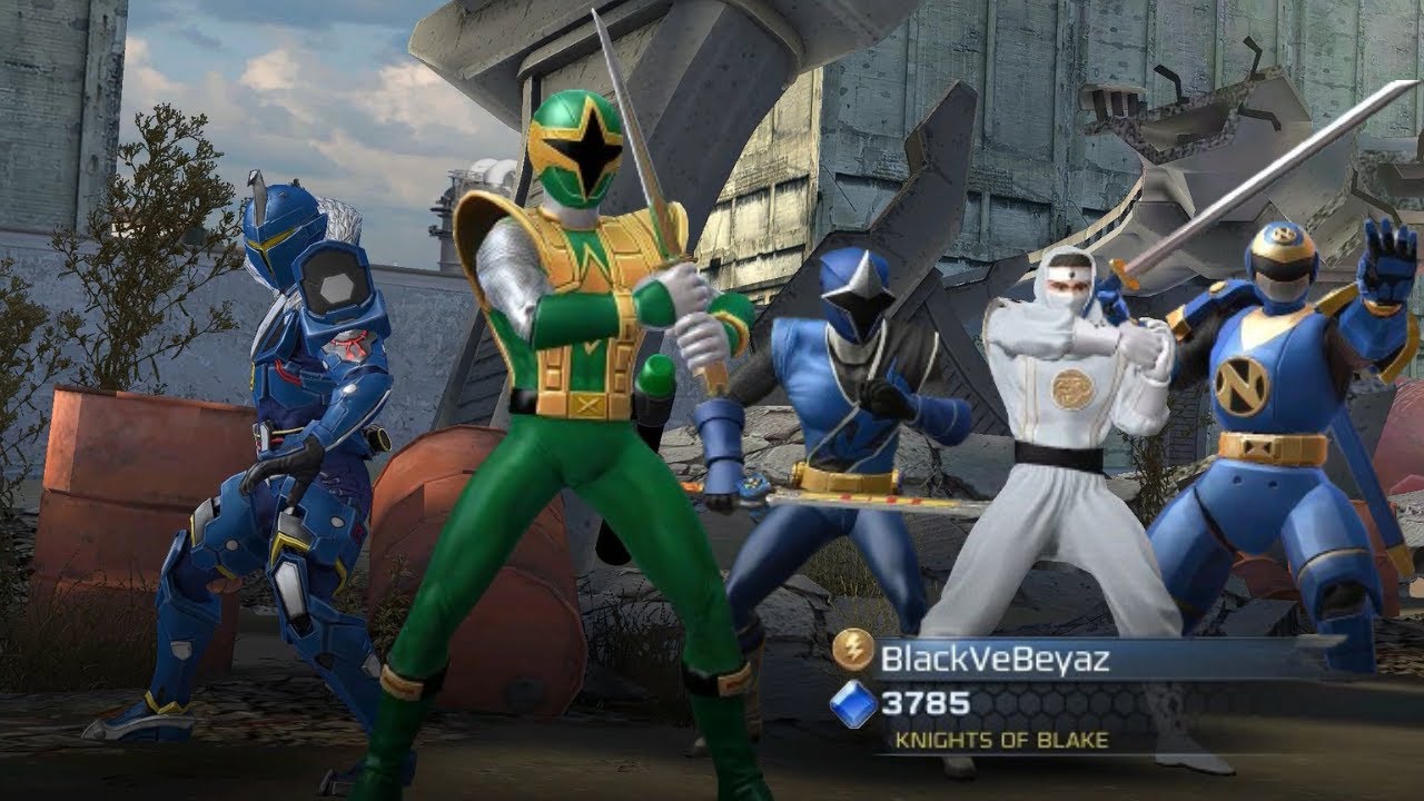 Cameron Watanabe Ninja Storm Green Samurai Ranger Power Rangers Legacy  Wars Gameplay