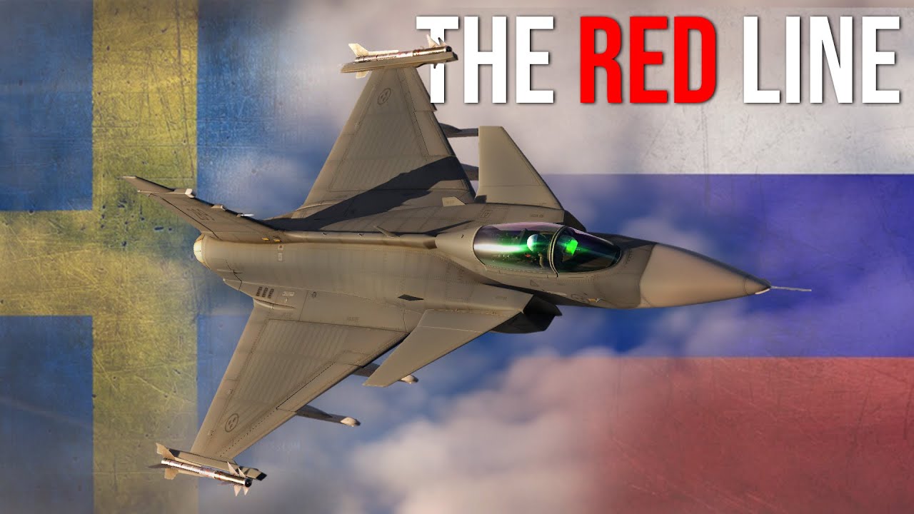 Gripen против 2 российских Су-35 Flanker Воздушный бой BVR и FOX - 2 | DCS World