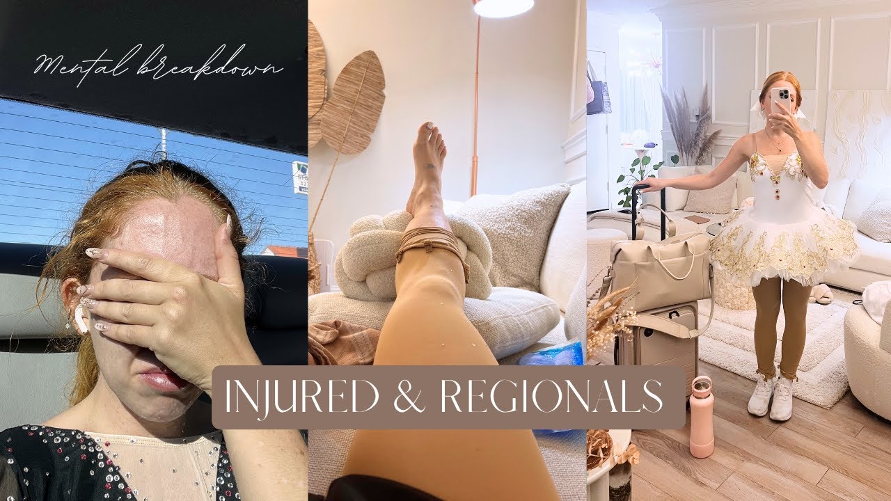 AN EMOTIONAL VLOG ❤️‍🩹 getting injured & regional roller skating championships 🛼