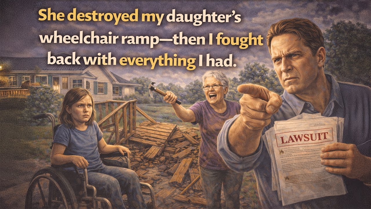 HOA President Destroys Disabled Girl’s Ramp—Then I Unleashed Legal Hell!