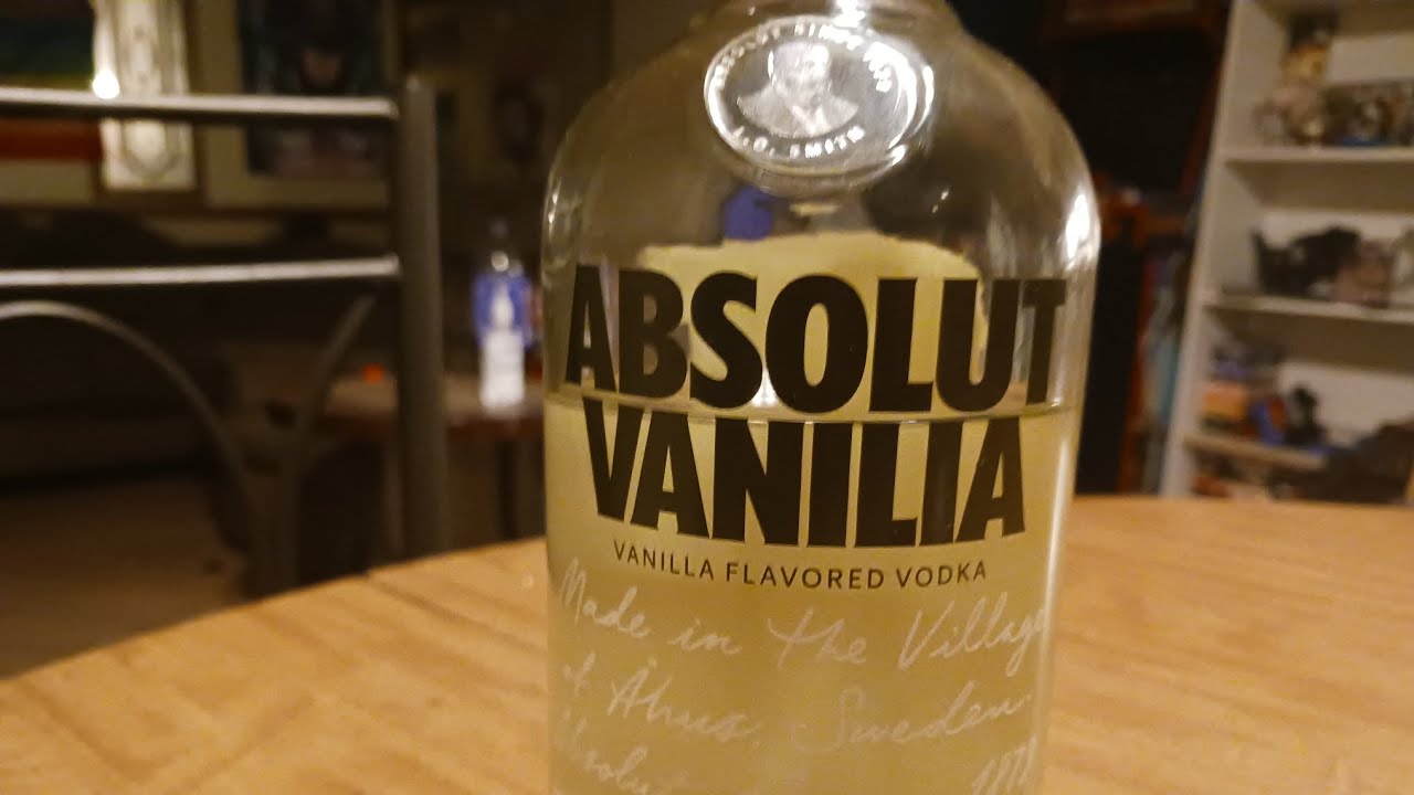 Taste Testing Vodka Absolut Vanilia