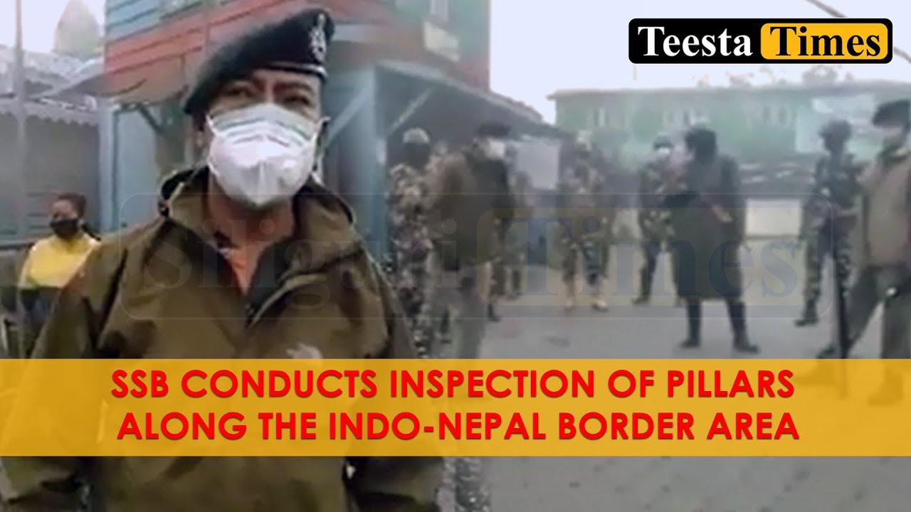 SSB conducts inspection of pillars along the Indo-Nepal border area