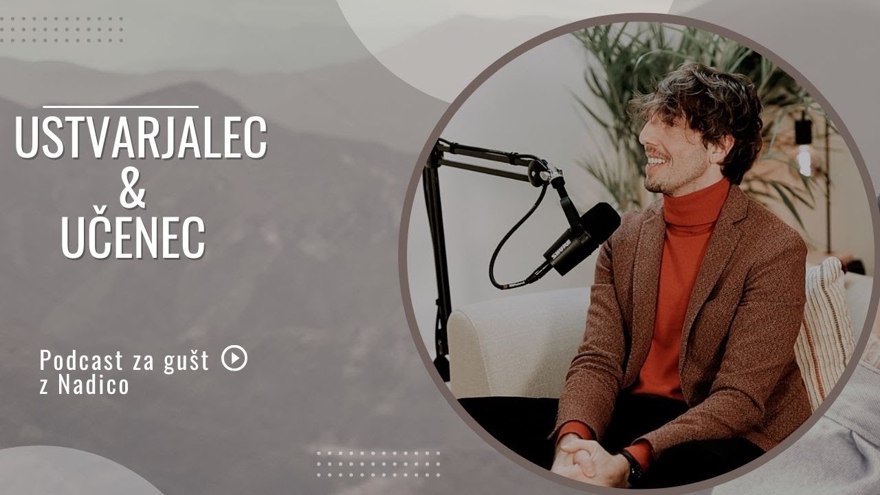 Ustvarjalec in učenec - Aljo&scaron;a Bagola - Podcast za gu&scaron;t #17