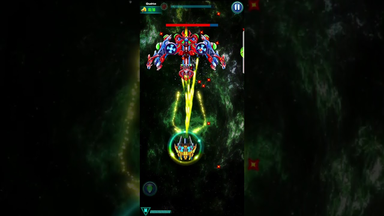 [New Booster] Level 108 Galaxy Attack: Alien Shooter | Best Relax Game Mobile | Arcade Space Shoot