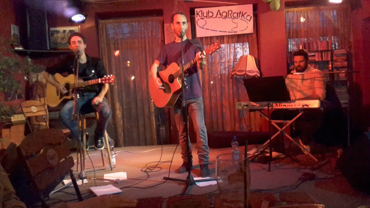 GALDERIA Far Space, live & acoustic, AgRafKa club, Zgierz, Poland, 2017-04-09