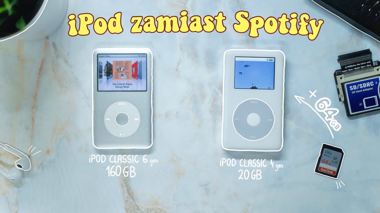 Dlaczego używam iPod&oacute;w Classic w 2020 roku (jako minimalista)
