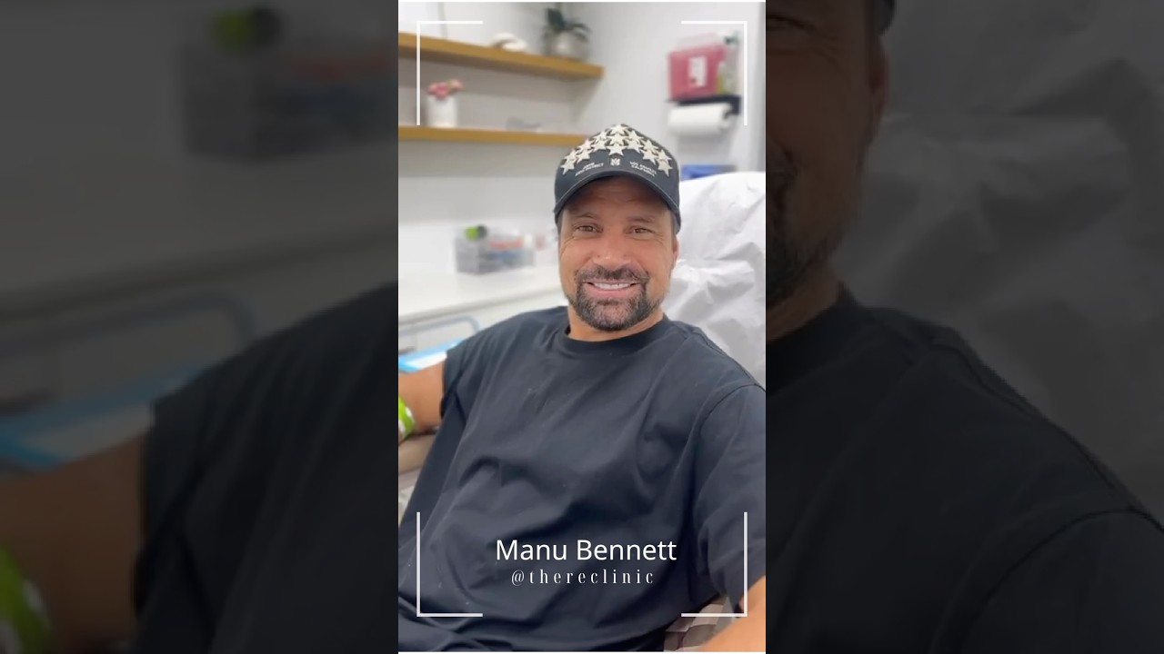 Spartacus Star Manu Bennett Fights TMJ with Stem Cells! ⚔️🔥 #painrelief #tmj
