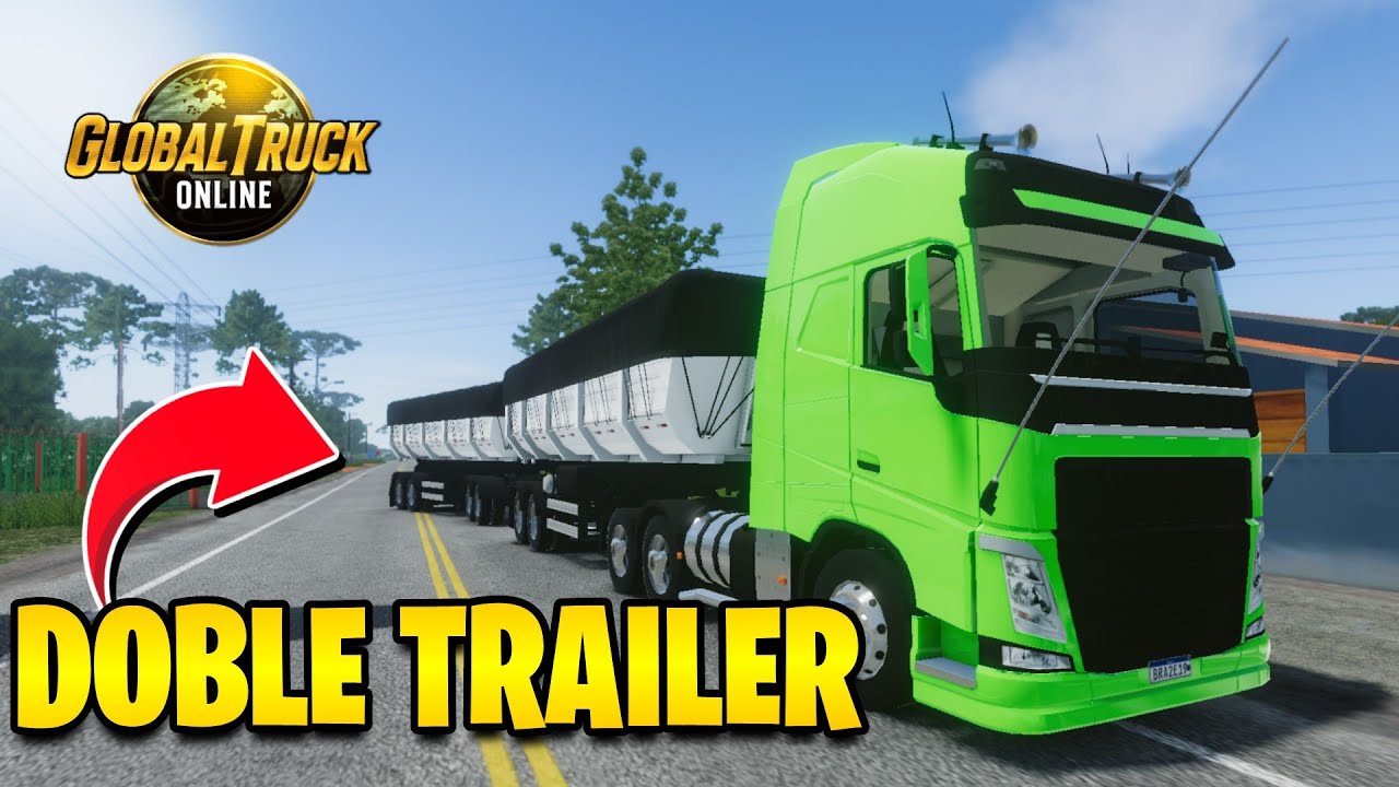 Como Conseguir Trabajos Y Doble Remolques En GLOBAL TRUCK ONLINE