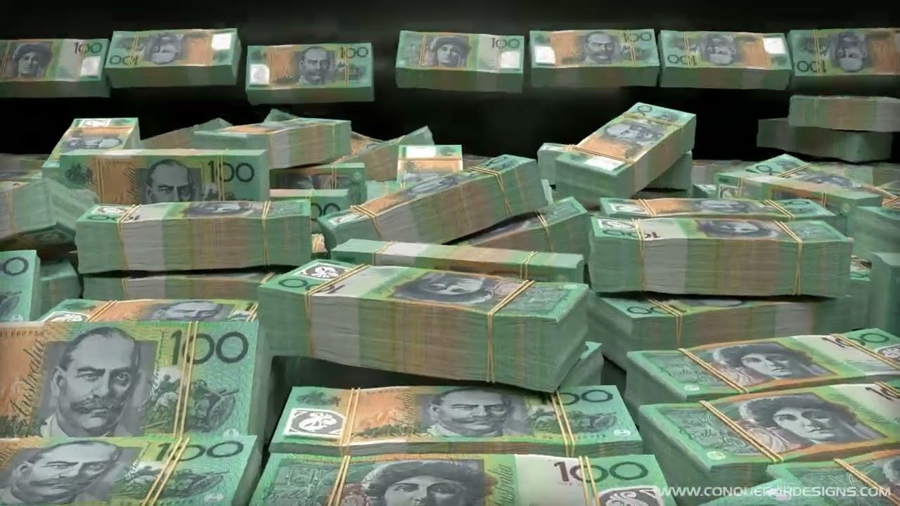BILLIONS of AUSTRALIAN DOLLARS (ALL 100's):: Wealth Visualization, Manifestation, Abundance HD