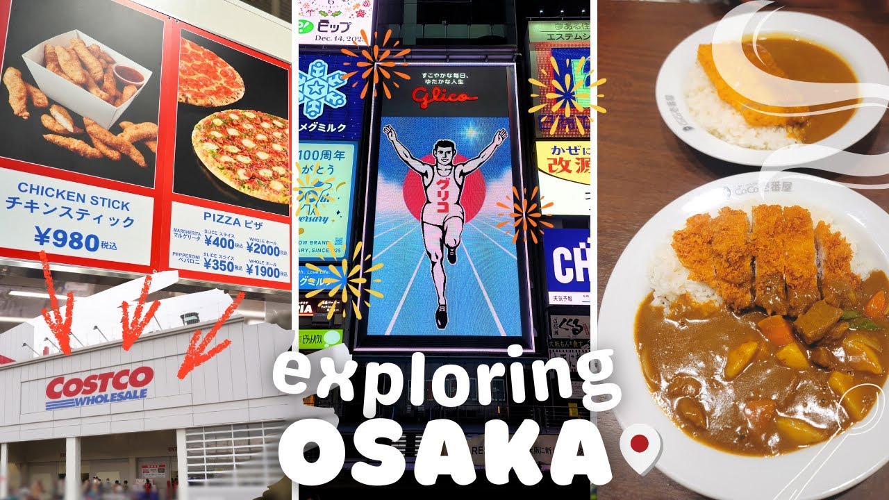 Osaka for the first time! 🌃🛍️ | Shinsaibashi-suji, Costco Japan, Gachapon