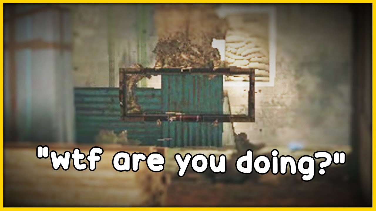 the worst strat in Rainbow Six: Siege