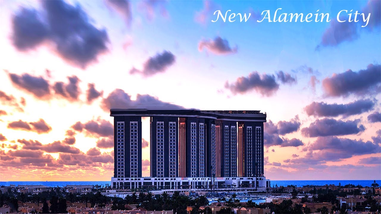 Egypt's Summer Capital - A Full Tour Around New Alamein City || مدينة العلمين الجديدة
